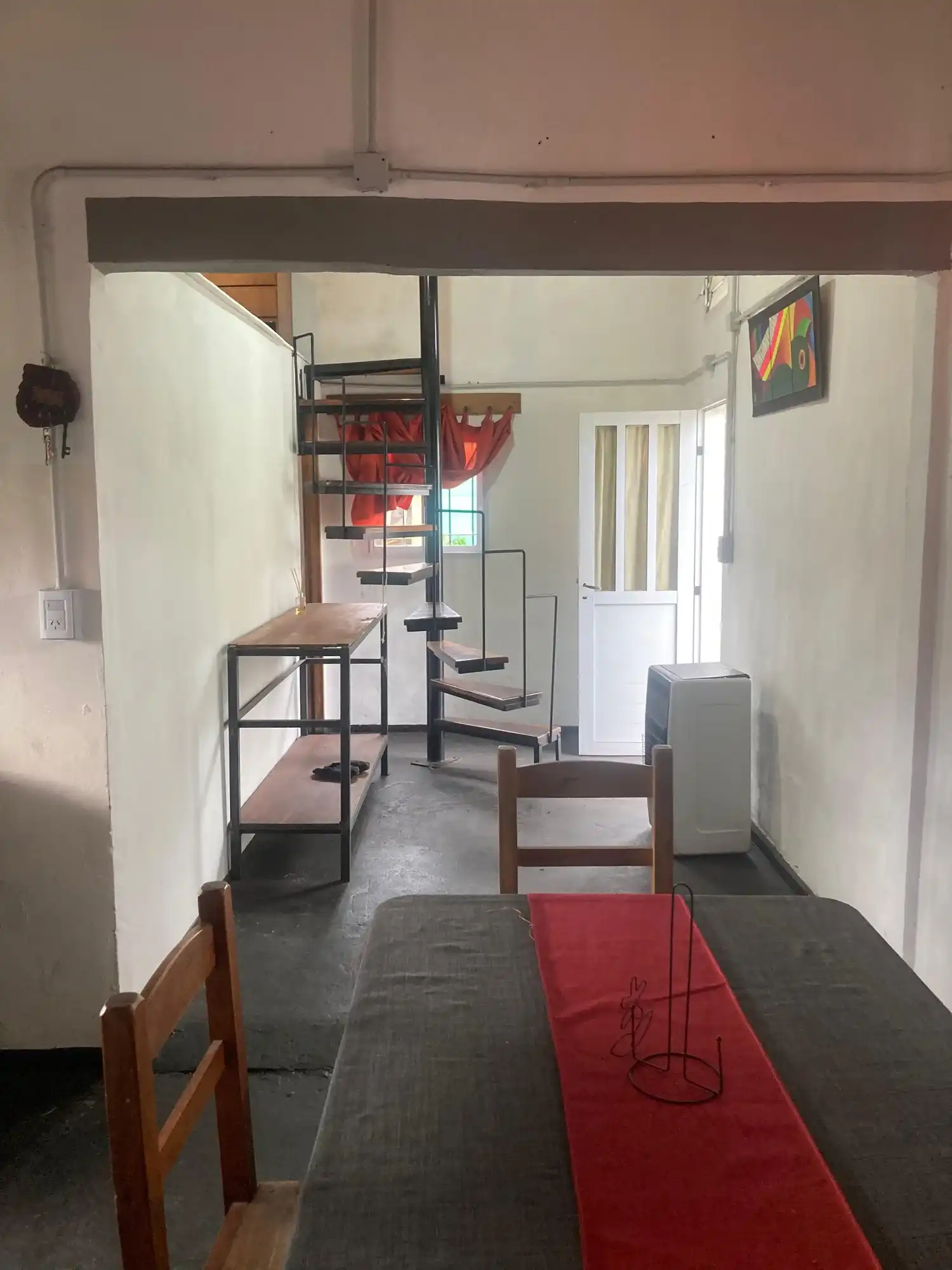 Casa A — vista del interior